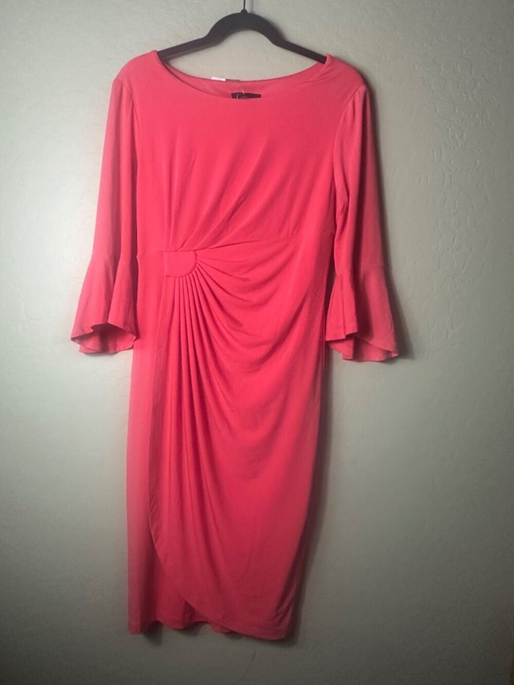 NWT Connected Apparel l Coral Dress Size 10